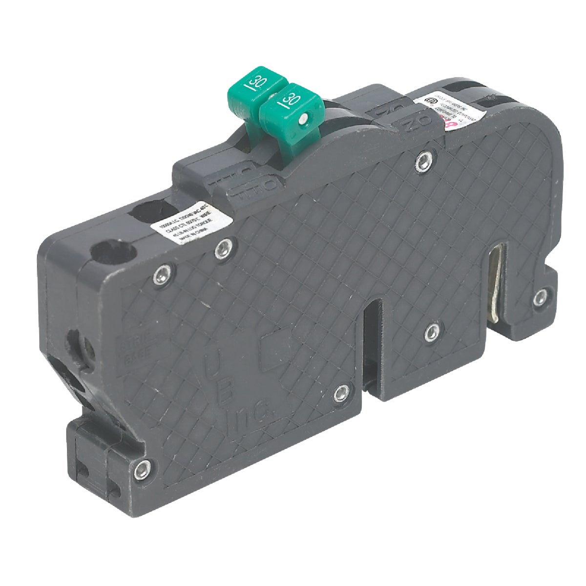 Connecticut Electric 40A/40A Twin Single-Pole Standard Trip Packaged Replacement Circuit Breaker For Zinsco