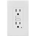 Leviton SmartlockPro Self-Test 15A White Residential Grade 5-15R Slim GFCI Duplex Outlet (3-Pack) Image 6
