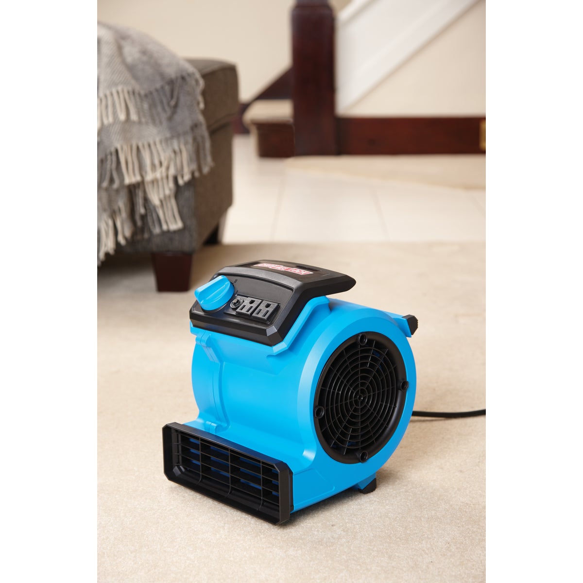 Channellock 3-Speed 3-Position 550 CFM Air Mover Blower Fan Image 3