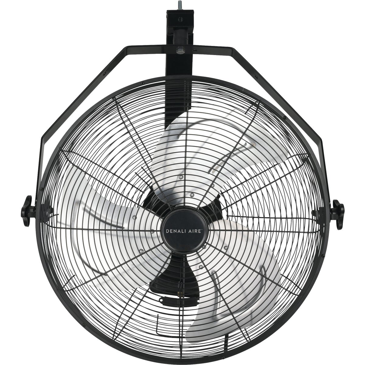 Denali Aire 20 In. Black 3-Speed High Velocity Wall Mount Fan