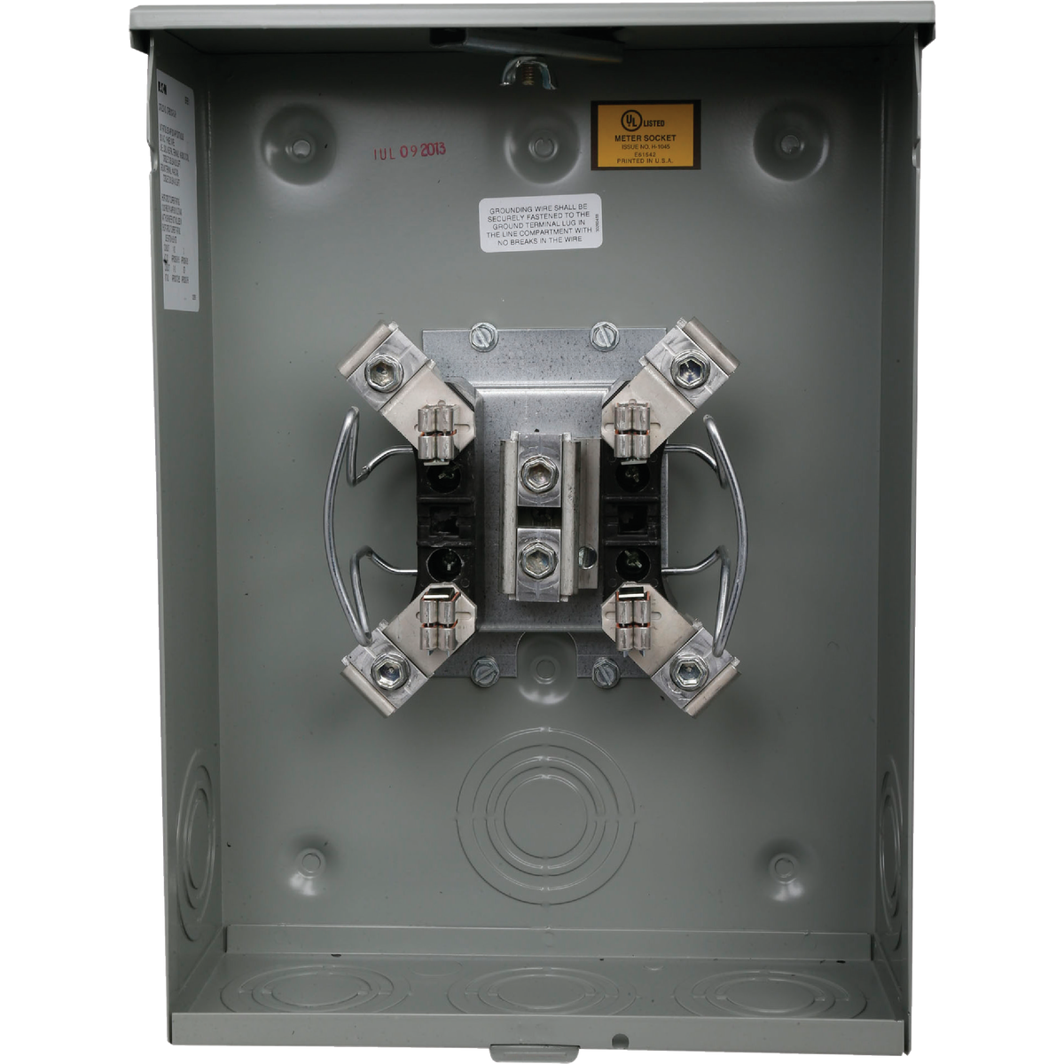 Eaton 200A 600V 4-Jaw MEG Approved Meter Socket