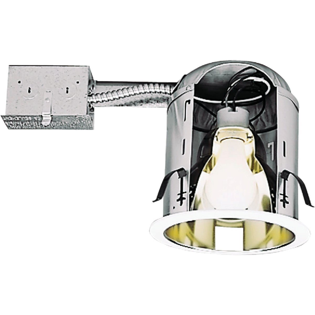 Halo Air-Tite 6 In. Remodel IC Rated Standard Recessed Light Fixture Image 2