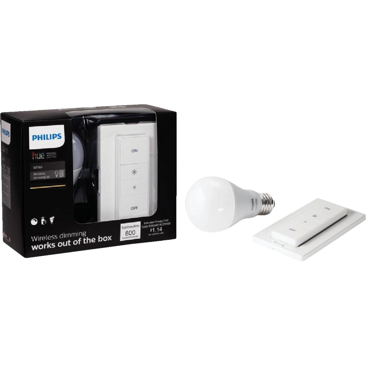Philips Hue White Battery Powered Wireless Dimmer Kit