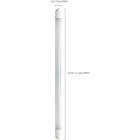 Satco 59W Equivalent 96 In. Cool White T8 Single Pin Ballast Bypass DLC Certified LED Tube Light Bulb Image 2