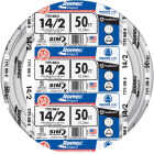 Romex 50 Ft. 14/2 Solid White NMW/G Electrical Wire Image 1