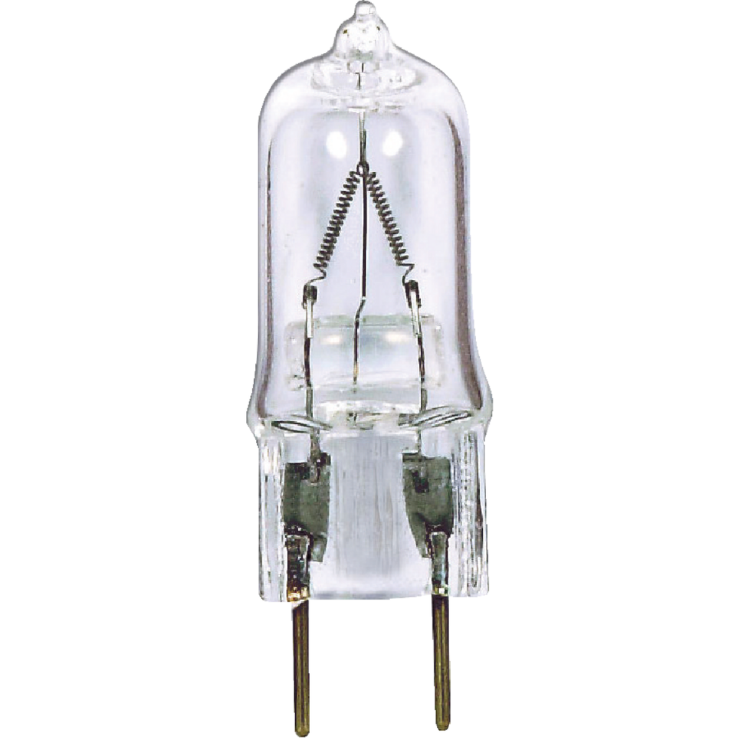 Satco 20W 120V Clear Bi-Pin G8 Base T4 Halogen Special Purpose Light Bulb Image 1