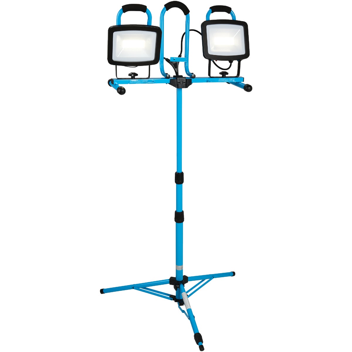 Channellock 13,200 Lm. LED Twin Head Tripod Stand-Up Work Light Image 8