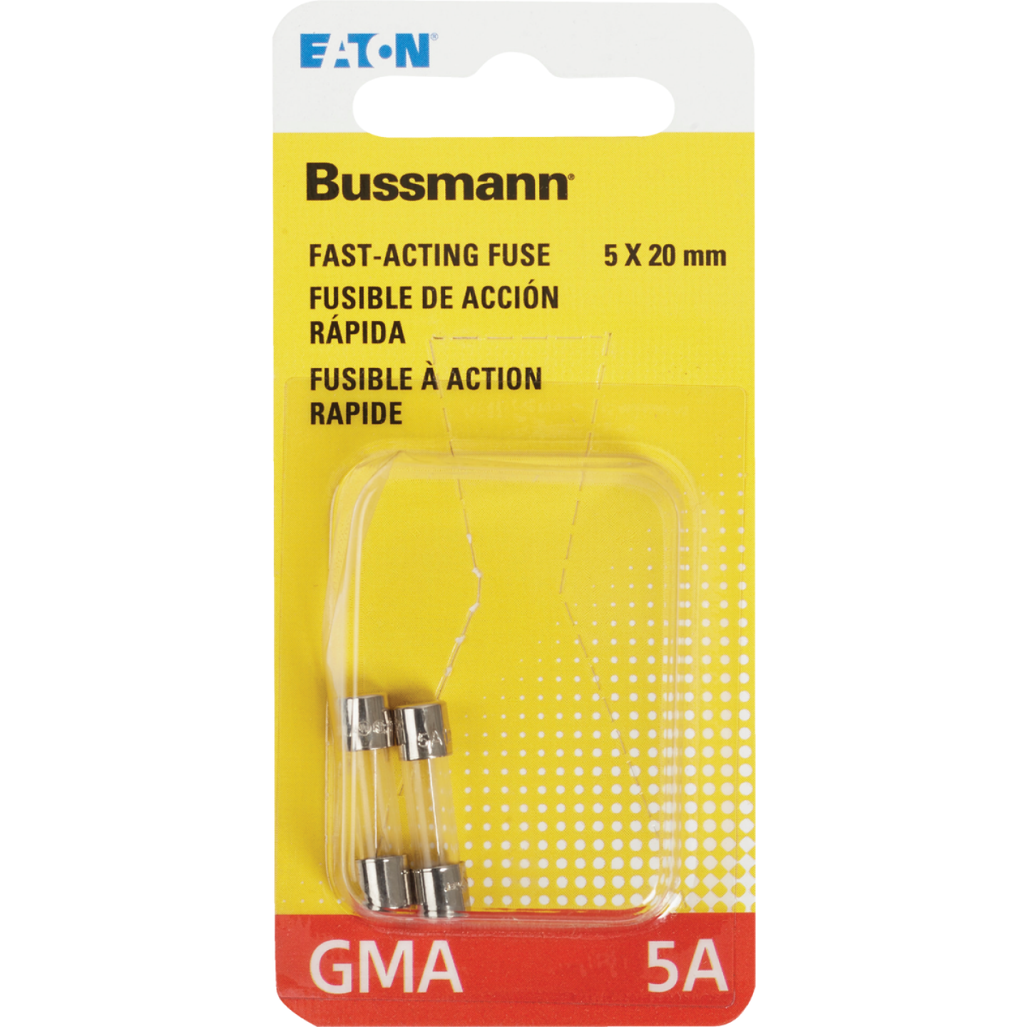 Bussmann 5A GMA Glass Tube Electronic Fuse (2-Pack) Image 2