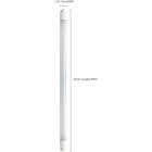 Satco 59W Equivalent 96 In. Natural Light T8 Single Pin Ballast Bypass DLC Certified LED Tube Light Bulb Image 3