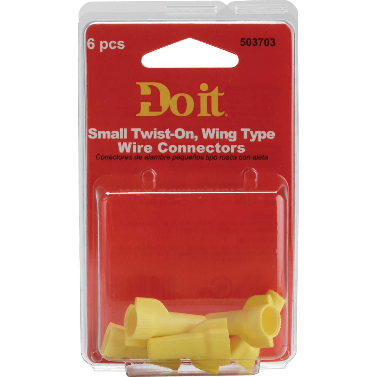 Do it Small Yellow 22 AWG to 10 AWG Wing Wire Connector (6-Pack) Image 2