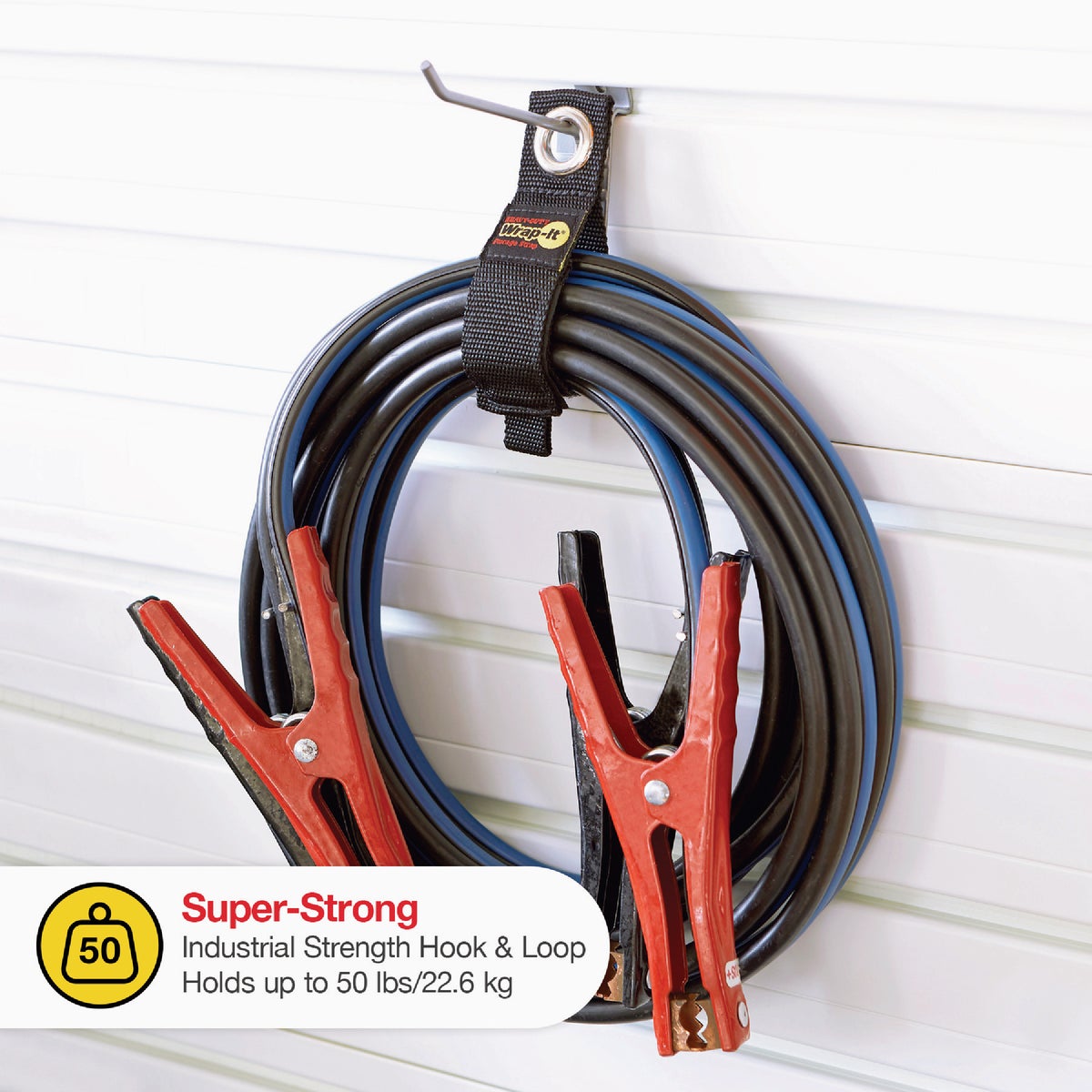 Wrap-It Storage 10 In. x 2 In. Heavy-Duty Straps (3-Pack) Image 3