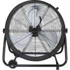 Denali Aire 24 In. Black 2-Speed High Velocity Tilting Drum Fan Image 1