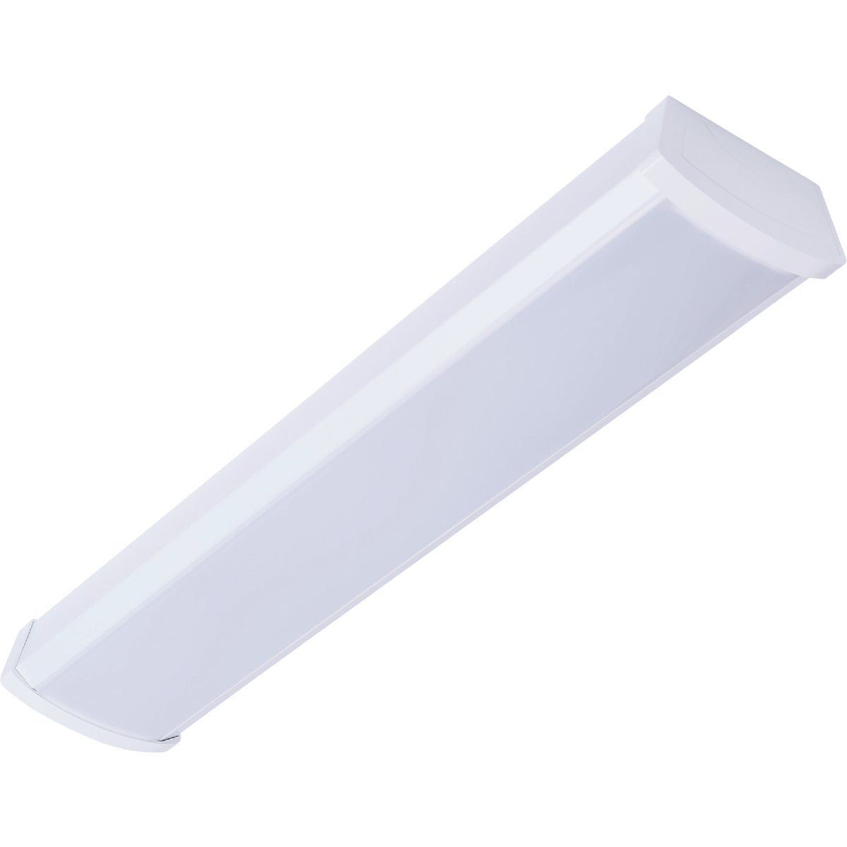 SATCO NUVO 20W LED 2 Ft. Ceiling Wrap Light Fixture CCT-Selectable White Finish