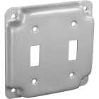 Southwire 2-Toggle Switch 4 In. x 4 In. Square Device Cover Image 1