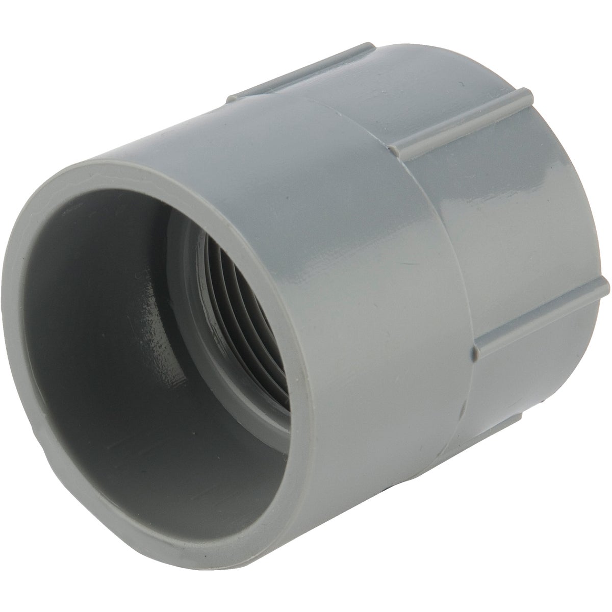 Carlon 1-1/4 In. Female Threaded & Socket PVC Conduit Female Adapter Image 2