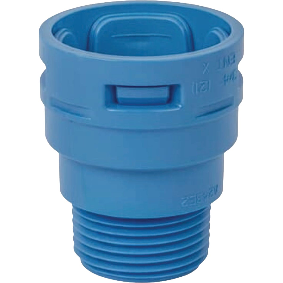 Carlon 3/4 In. ENT Blue Smurf Male Adapter