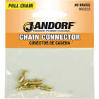 Jandorf #6 Brass Chain Connector (5-Pack) Image 2