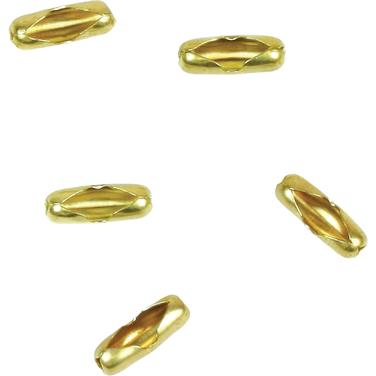 Jandorf #6 Brass Chain Connector (5-Pack) Image 1