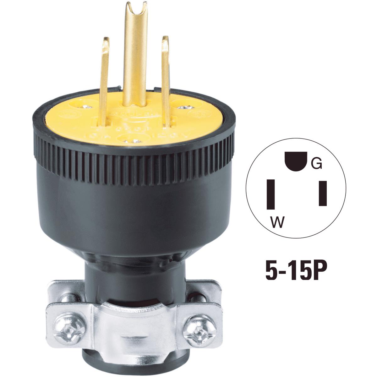 3-WIRE RUBBER PLUG