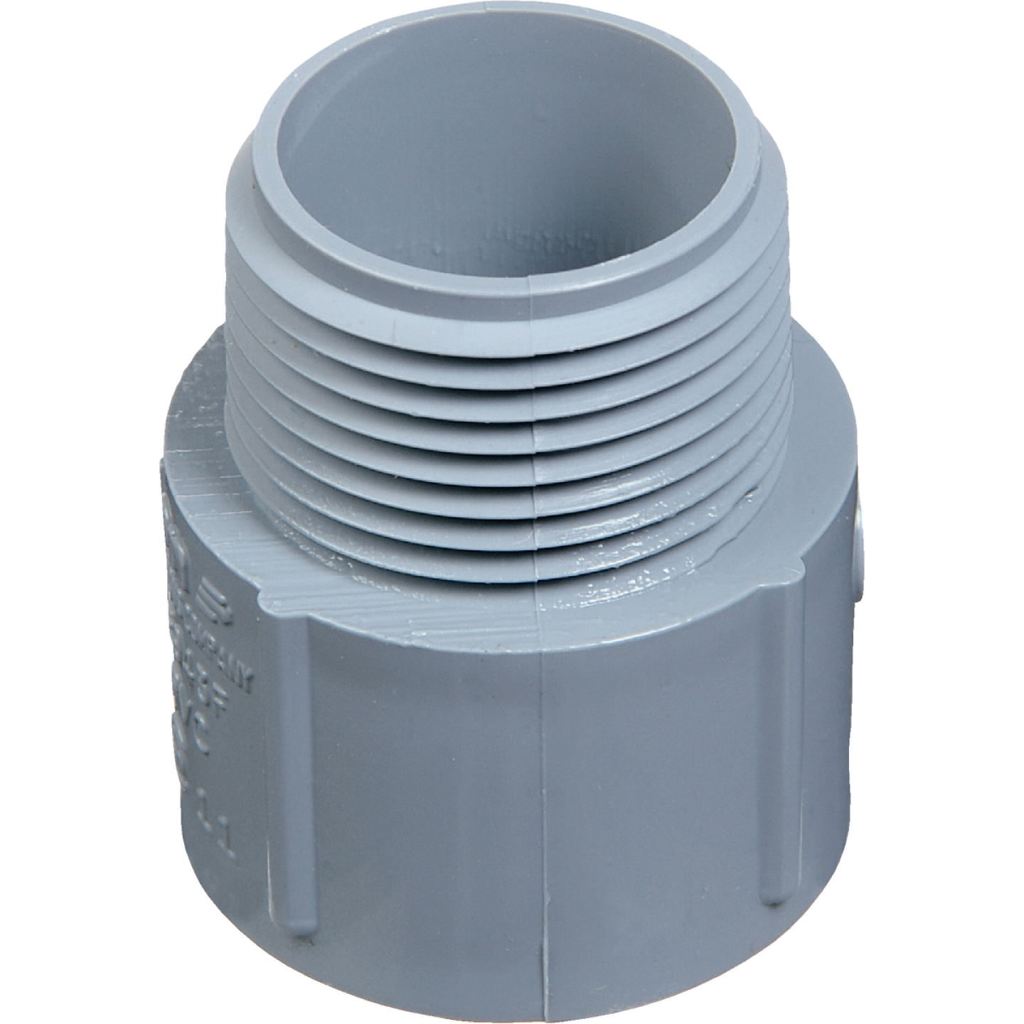 Carlon 1-1/2 In. Male Threaded & Socket Terminal Adapter Image 1