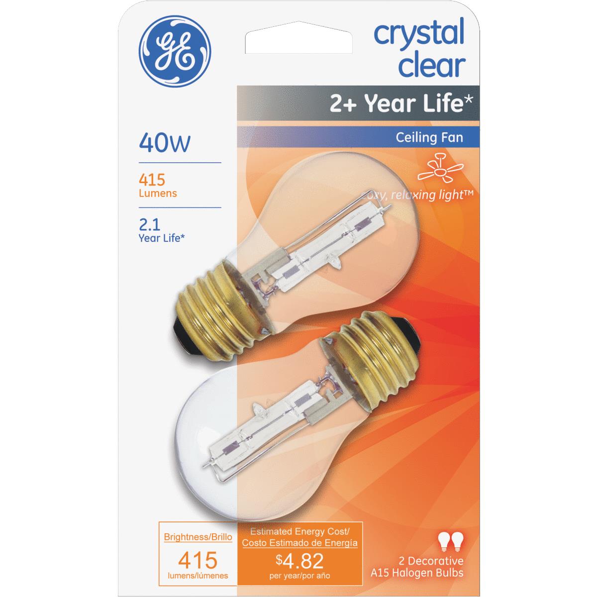 40W HALOGEN FAN BULB
