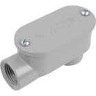 Halex 1-1/4 In. Die-Cast Copper-Free Aluminum Alloy Service Entrance Elbow Image 1