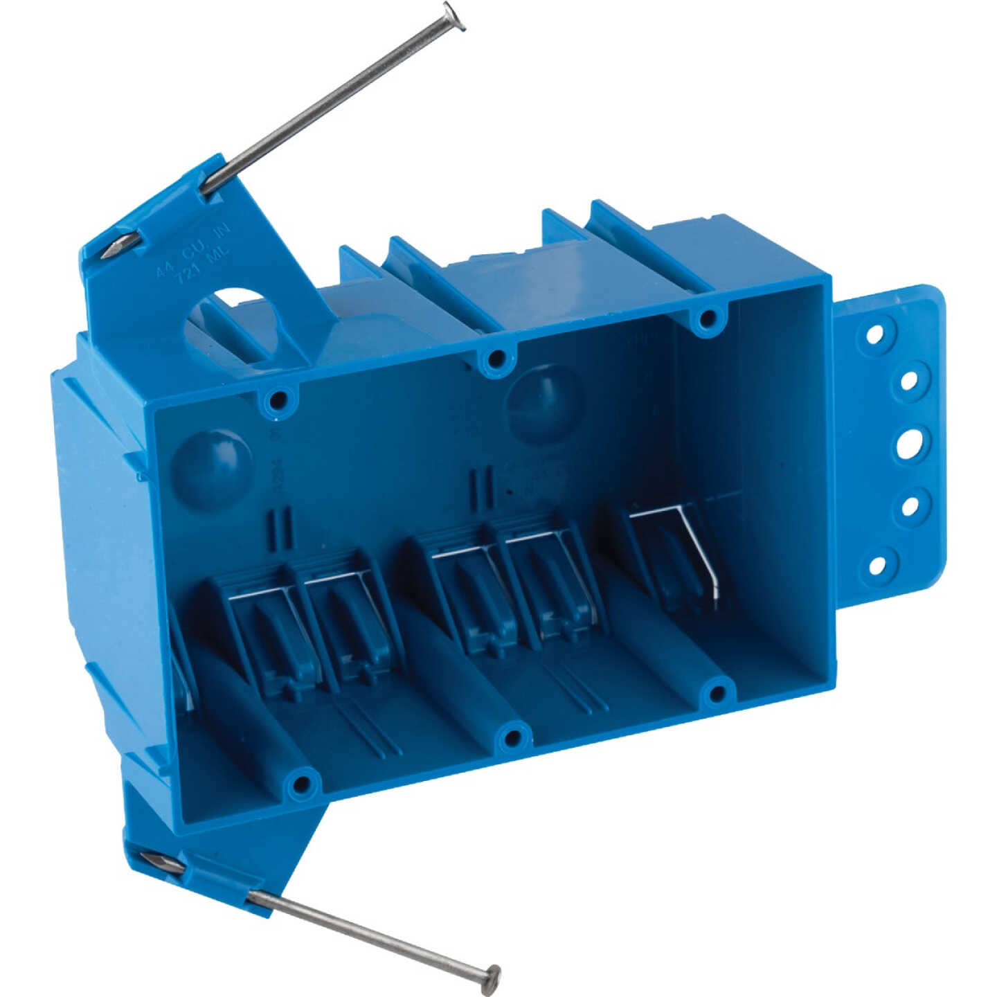 Carlon 3-Gang PVC Molded Wall Switch Box Image 1