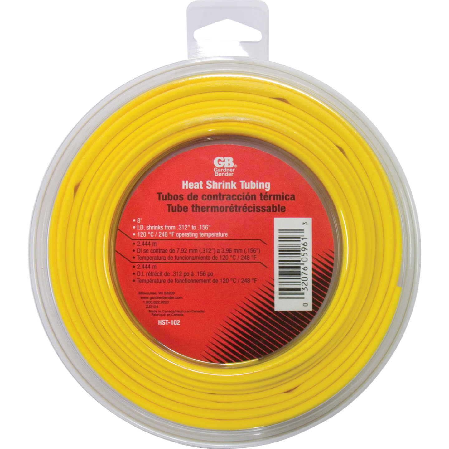 Gardner Bender PVC 8 Ft. Heat Shrink Tubing Image 1