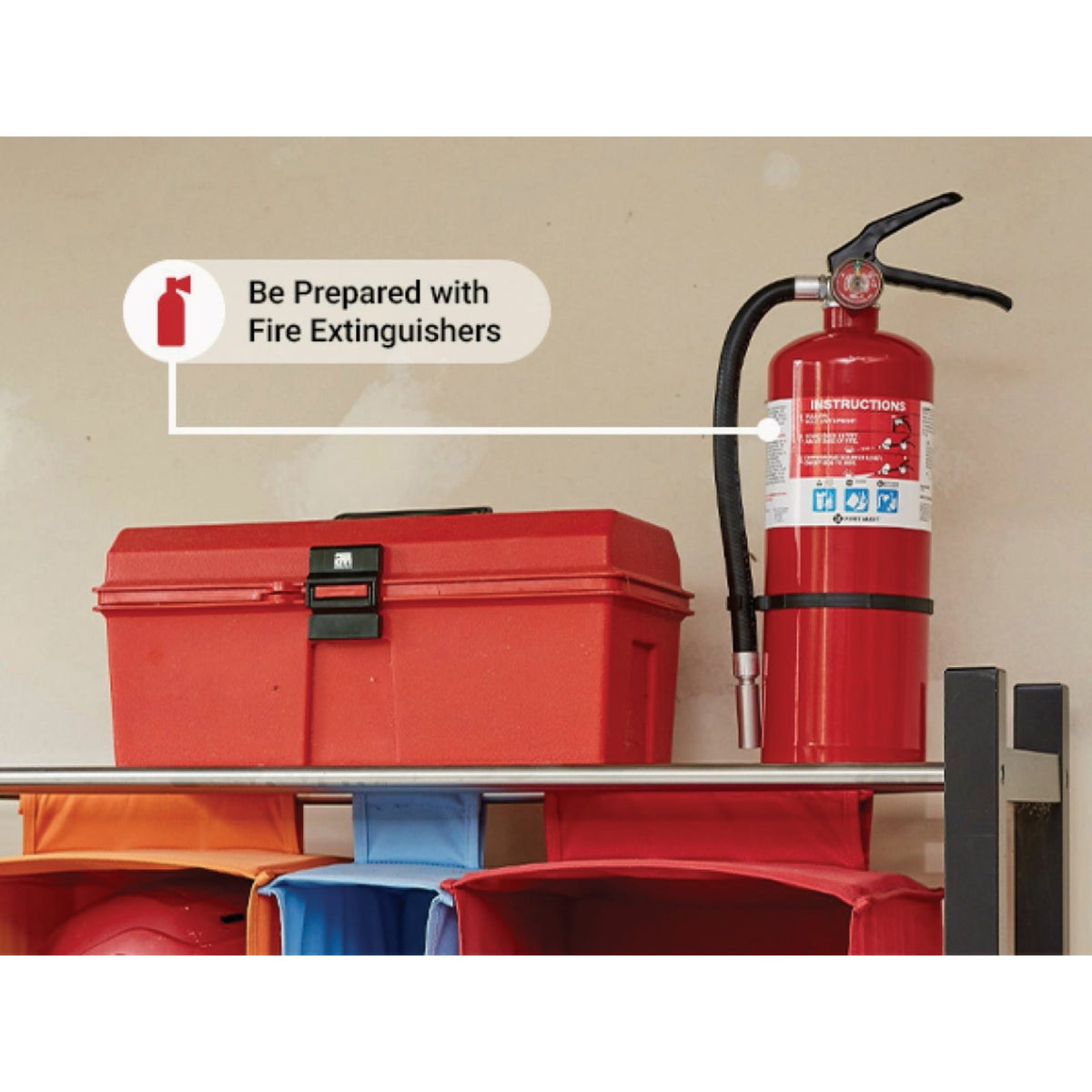 First Alert 2A 10BC Fire Extinguisher Image 2