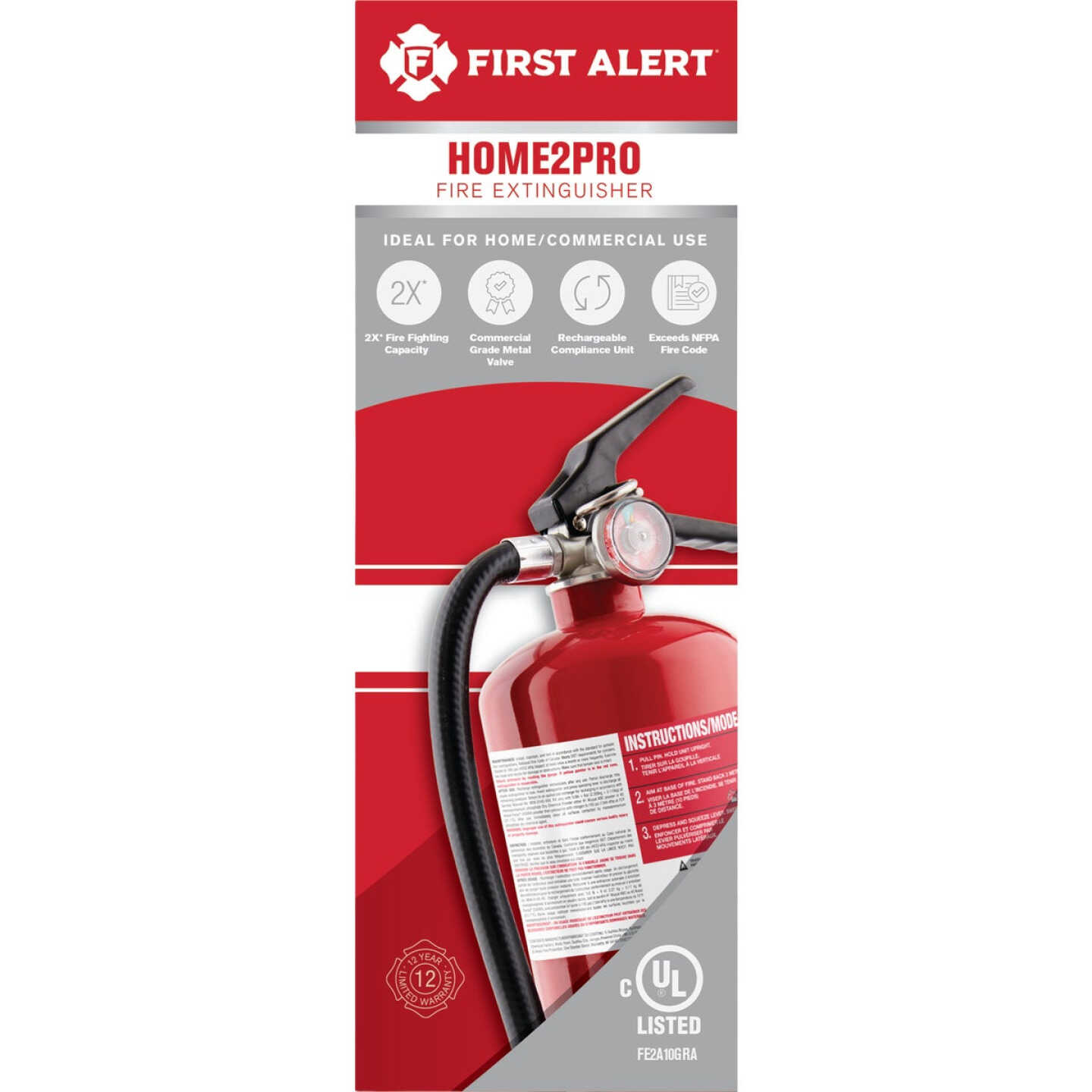 First Alert 2A 10BC Fire Extinguisher Image 6
