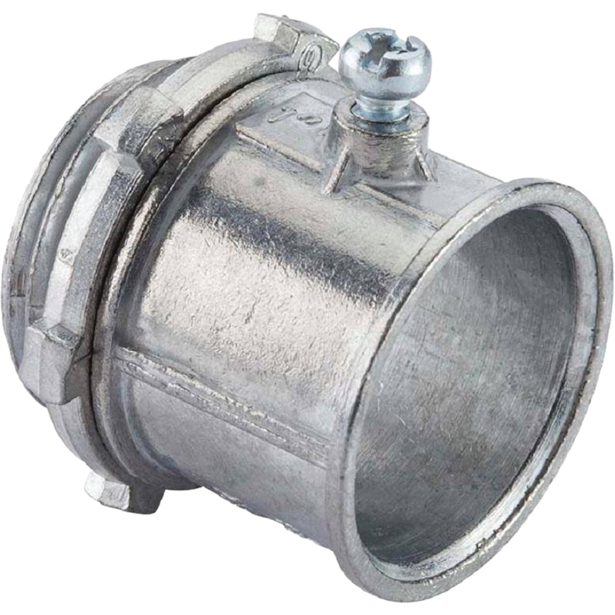 Halex 1/2 In. EMT Screw Connector Conduit Fitting (50-Pack)