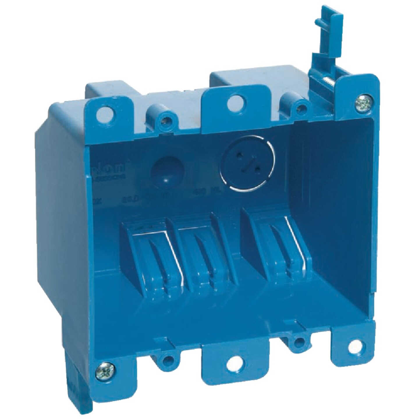 Carlon 2-Gang PVC Molded Old Work Box Image 1
