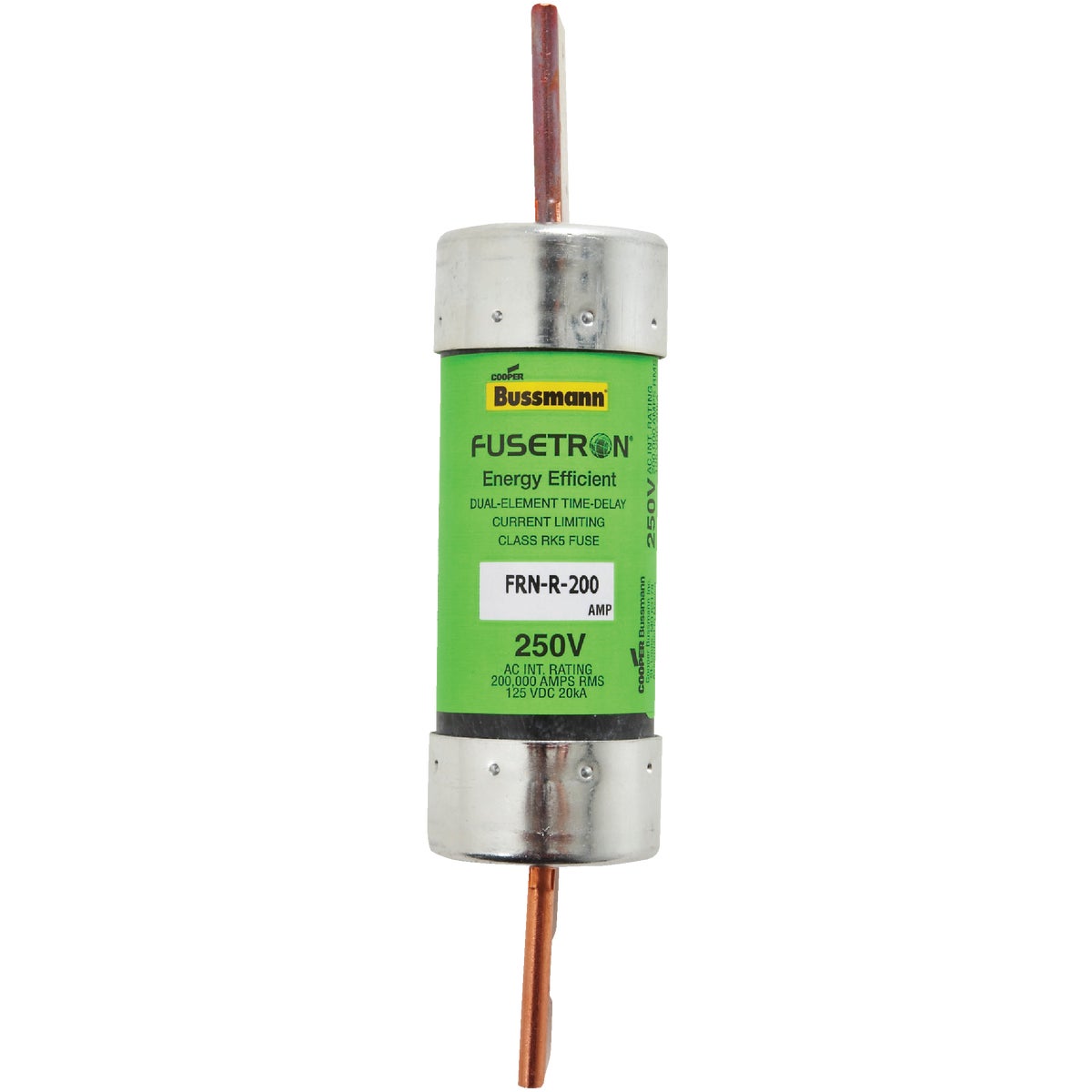 Bussmann 200A FRN-R Cartridge Heavy-Duty Time Delay Cartridge Fuse Image 2