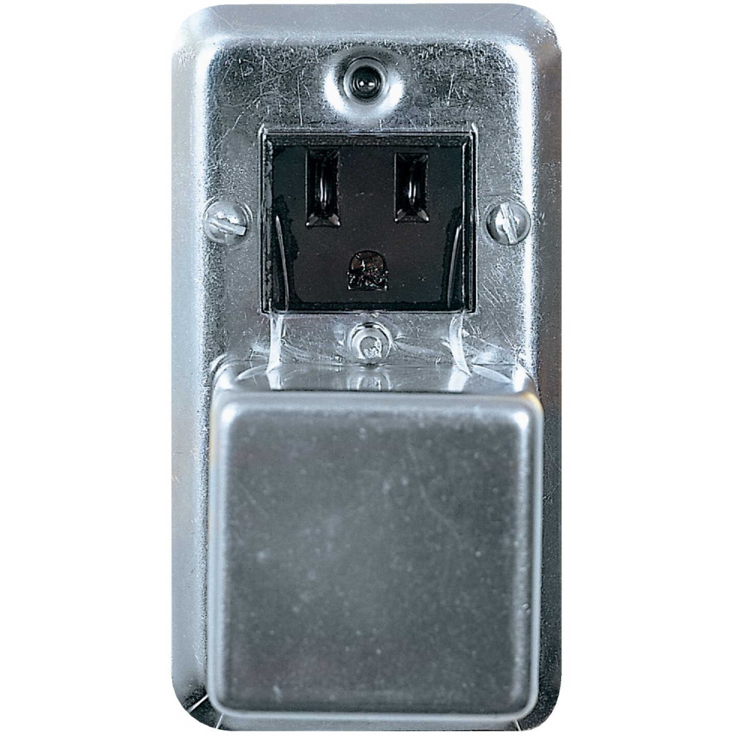 Bussmann 125V 15A 2-1/4 In. Handy Box Fuse Holder Cover Plate Image 1