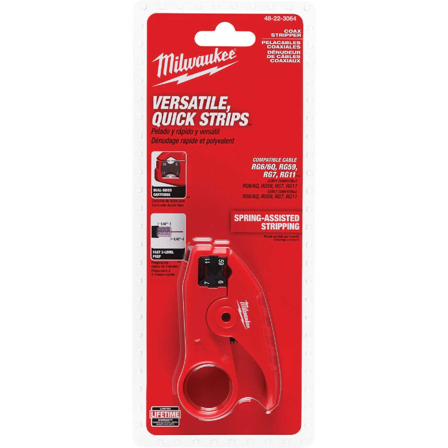 Milwaukee Coax Stripper Image 7