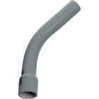 Carlon 1/2 In. Schedule 40 45 Deg Standard Radius Belled End PVC Elbow Image 1