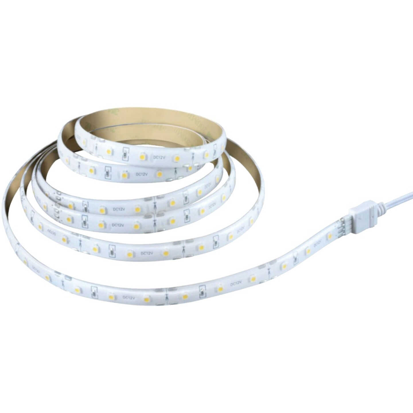 Good Earth Lighting 6 Ft. L. Plug-In White LED Under Cabinet Tape Light Image 2