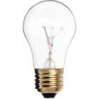 Satco 40W Clear Medium A15 Incandescent Appliance Light Bulb Image 1