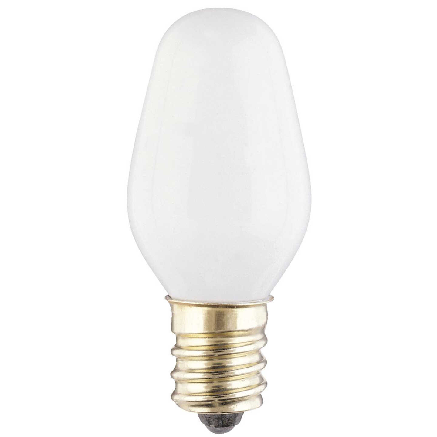 7W WHT NIGHT LIGHT BULB Image 1