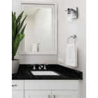 Canarm Britton 1-Light Brushed Nickel Vanity Bath Light Fixture, Clear Glass Image 2