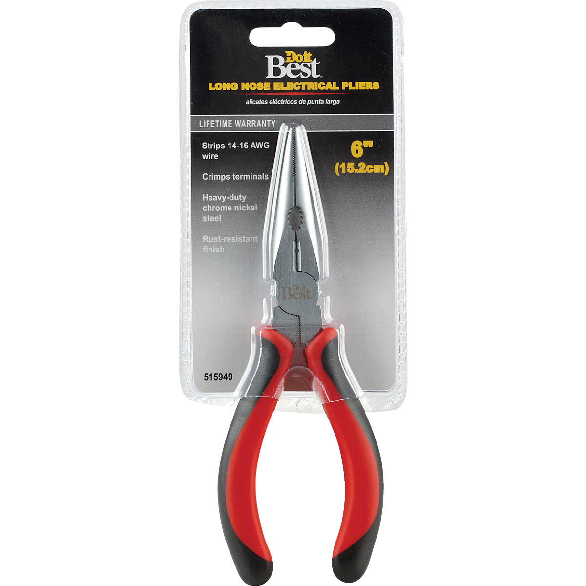 Do it 6 In. Electrical Long Nose Pliers Image 2