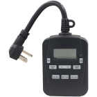 Prime EZ-Set 15A 125V 1875W Black Digital Outdoor Timer Image 1