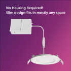 Philips 6 In. White Canless Selectable CCT LED Recessed Light Kit Image 6