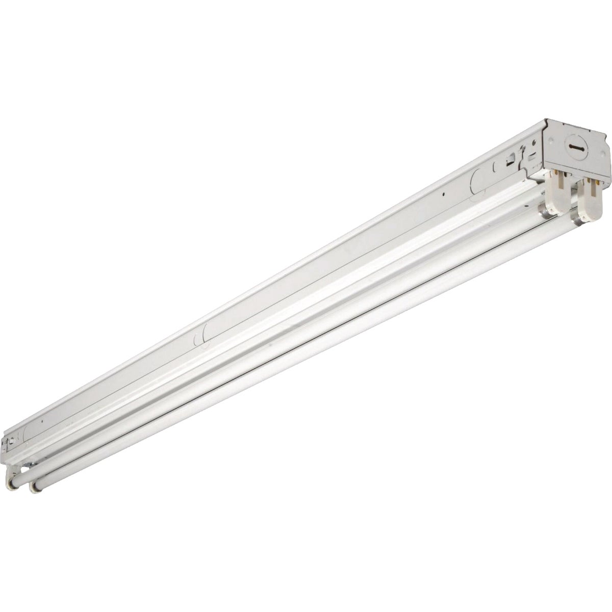 Metalux 4 Ft. 2-Bulb Fluorescent T8 Narrow Strip Light Fixture