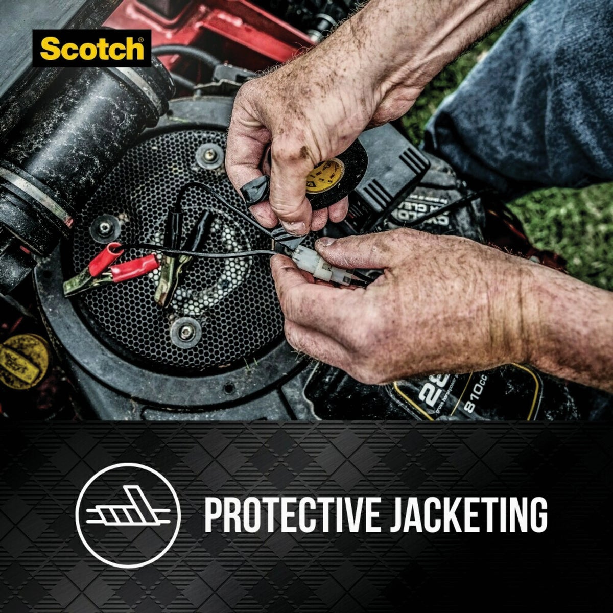 Scotch Super 33+ 3/4 In. x 12.5 Yd. Vinyl Electrical Tape with Dispenser Image 4