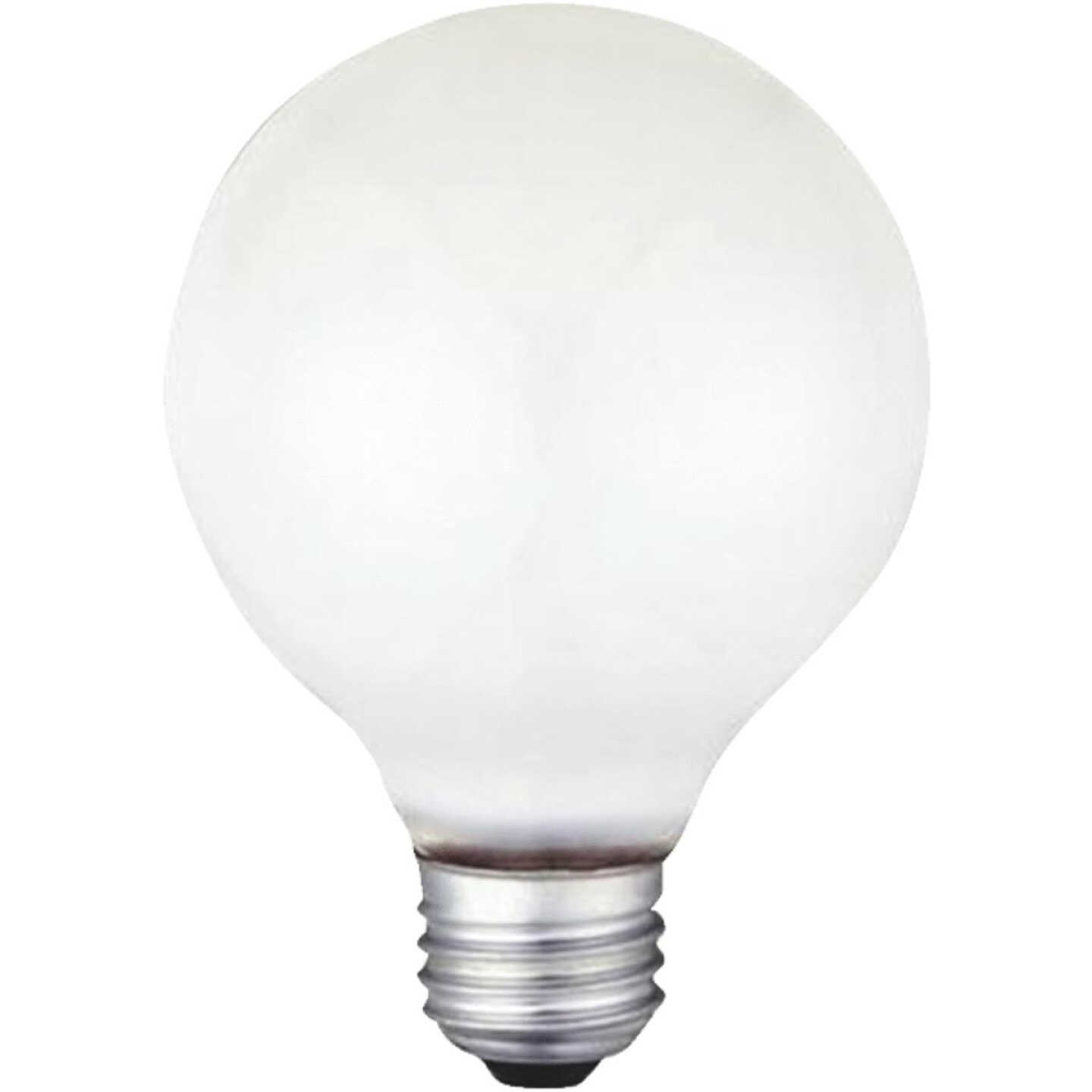 60W WHT GLOBE BULB Image 1