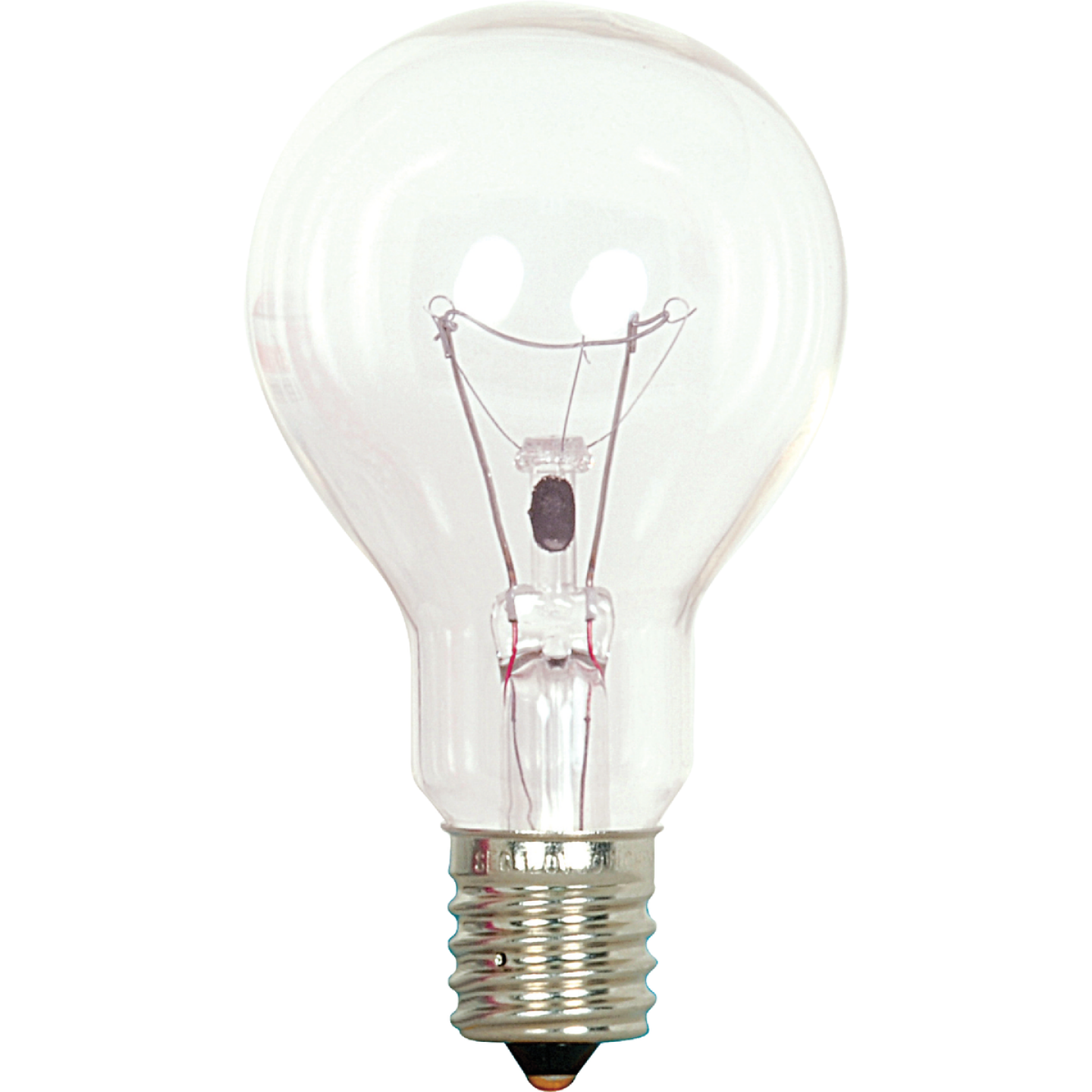 Satco 40W Clear Intermediate A15 Incandescent Ceiling Fan Light Bulb (2-Pack) Image 1