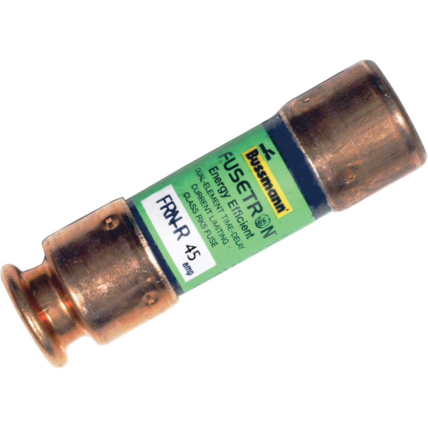 Bussmann 45A FRN-R Cartridge Heavy-Duty Time Delay Cartridge Fuse Image 1