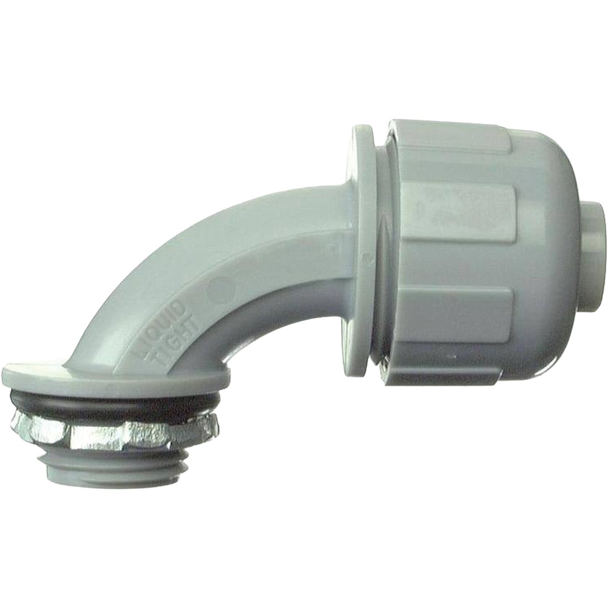 Halex 1 In. 90 Deg. Liquid Tight PVC Quick Set Connector