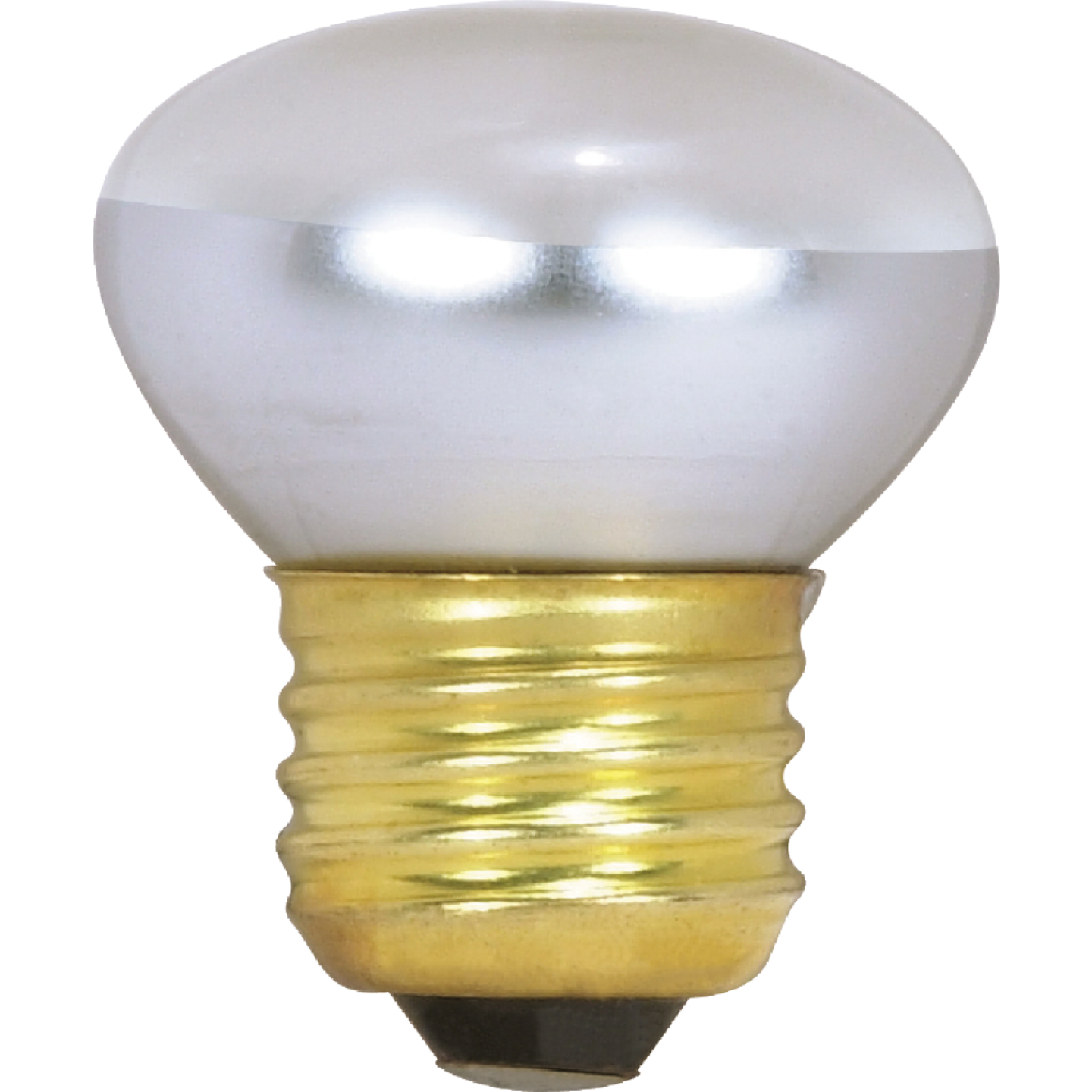 Satco 25W Clear Medium Base R14 Stubby Reflector Incandescent Floodlight Light Bulb Image 1